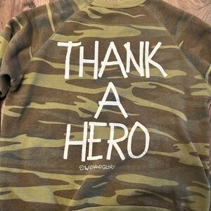 Wren & Glory camo medium “Thank A Hero”